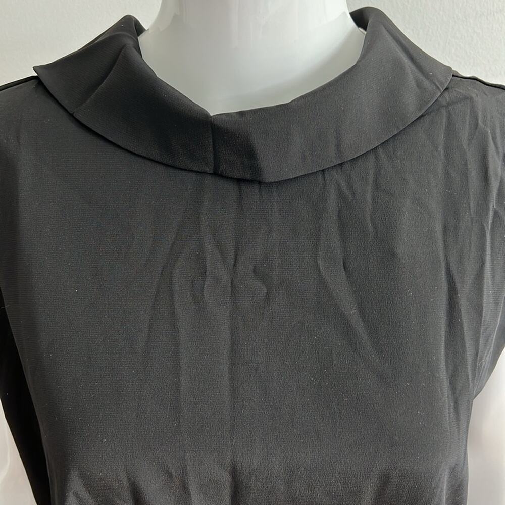NWT REVOLVE & MINIMALIST lovers COMMENSE black blouse cap sleeves M - Picture 6 of 9